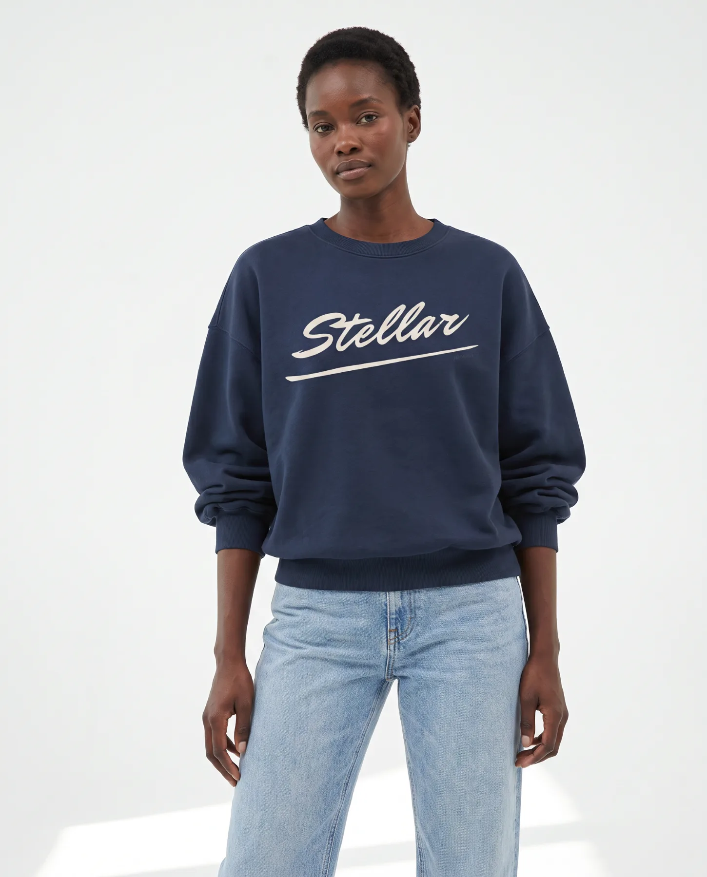 Stellar navy sweatshirt