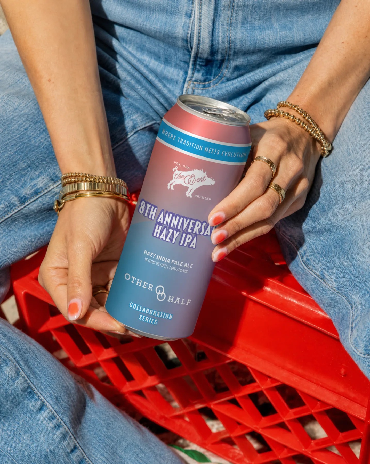 Von Ebert 8th Anniversary Hazy IPA can